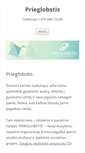 Mobile Screenshot of prieglobstis.org